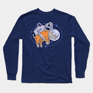 Space Rhino Long Sleeve T-Shirt